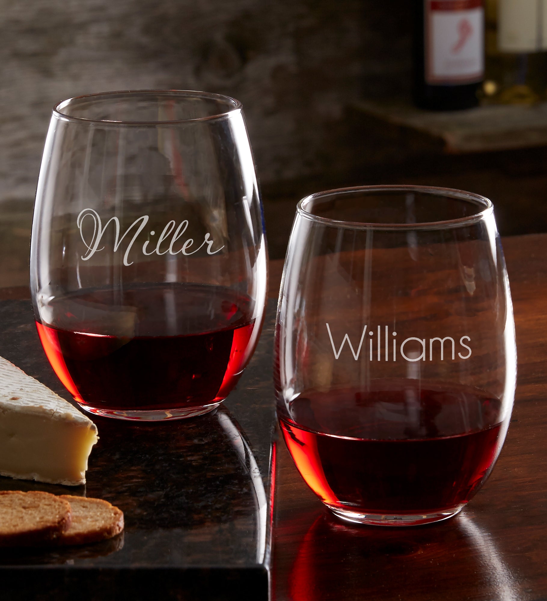 Classic Celebrations Personalized Wine Glass Collection